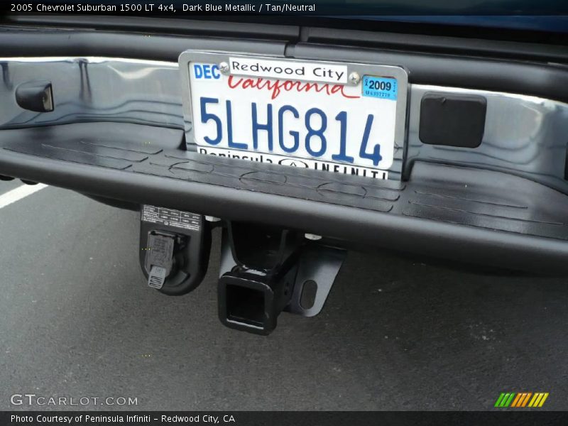 Dark Blue Metallic / Tan/Neutral 2005 Chevrolet Suburban 1500 LT 4x4