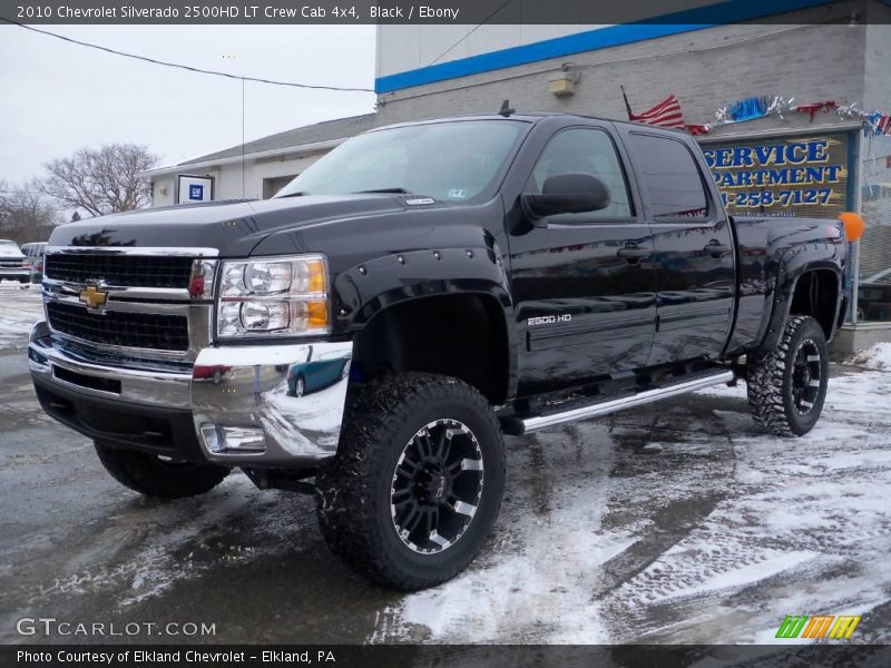 Black / Ebony 2010 Chevrolet Silverado 2500HD LT Crew Cab 4x4