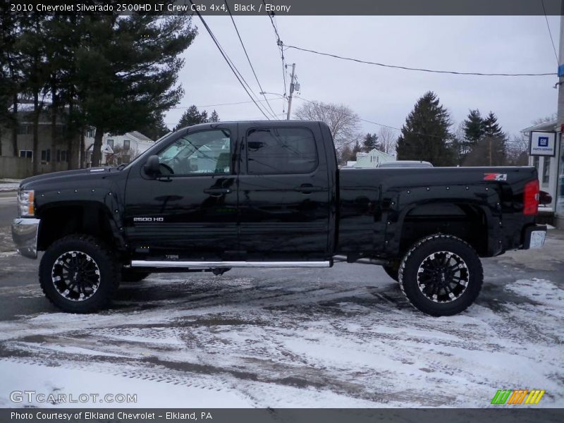 Black / Ebony 2010 Chevrolet Silverado 2500HD LT Crew Cab 4x4