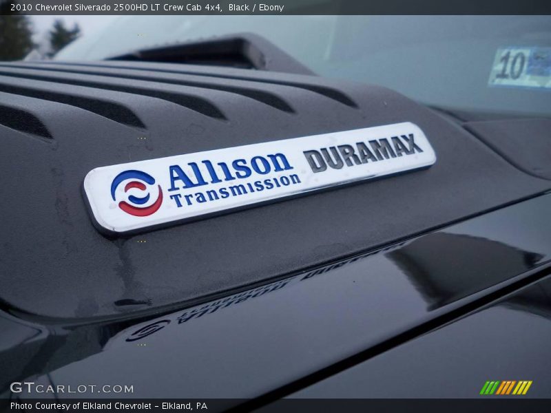 Black / Ebony 2010 Chevrolet Silverado 2500HD LT Crew Cab 4x4