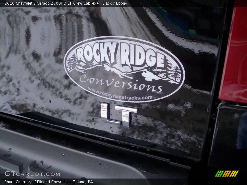 Black / Ebony 2010 Chevrolet Silverado 2500HD LT Crew Cab 4x4