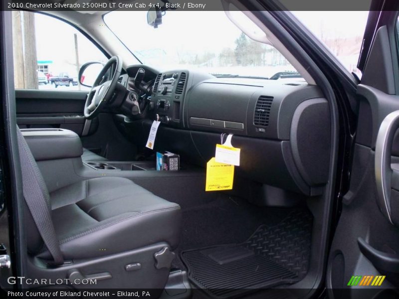 Black / Ebony 2010 Chevrolet Silverado 2500HD LT Crew Cab 4x4
