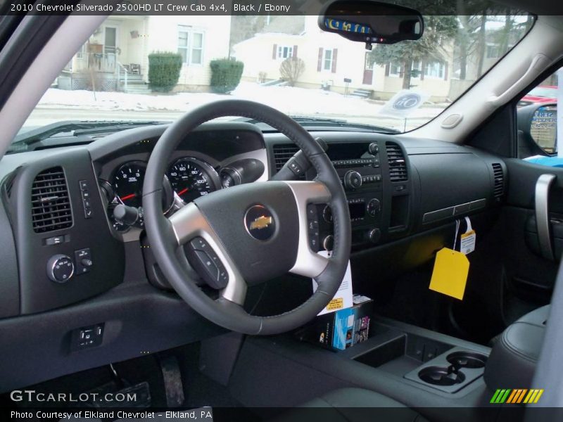 Black / Ebony 2010 Chevrolet Silverado 2500HD LT Crew Cab 4x4