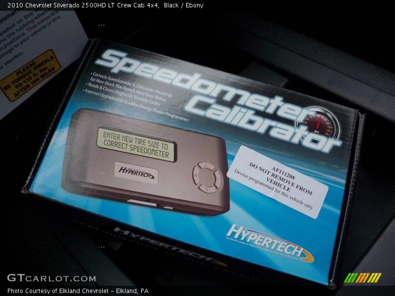 Black / Ebony 2010 Chevrolet Silverado 2500HD LT Crew Cab 4x4