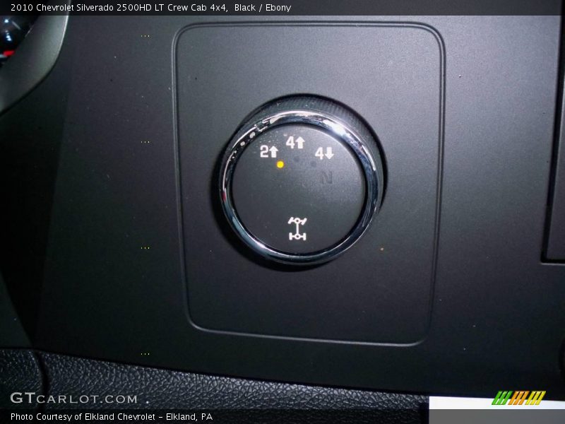 Black / Ebony 2010 Chevrolet Silverado 2500HD LT Crew Cab 4x4