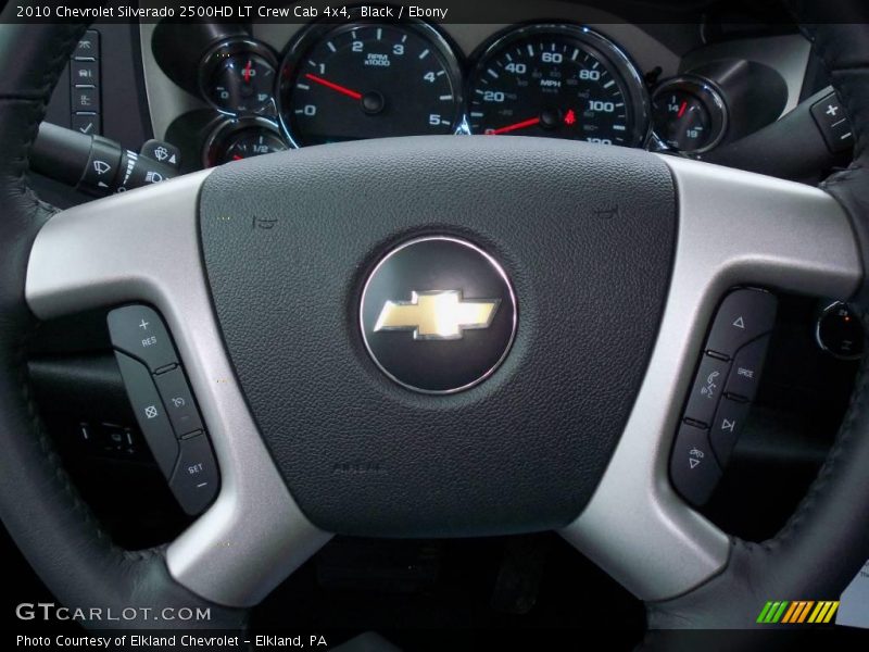 Black / Ebony 2010 Chevrolet Silverado 2500HD LT Crew Cab 4x4