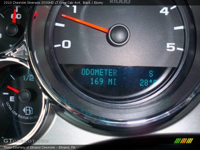 Black / Ebony 2010 Chevrolet Silverado 2500HD LT Crew Cab 4x4