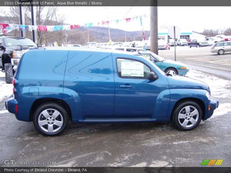 Aqua Blue Metallic / Ebony 2010 Chevrolet HHR LS Panel