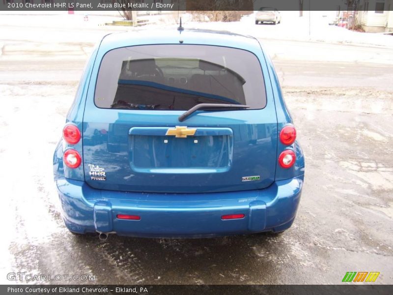 Aqua Blue Metallic / Ebony 2010 Chevrolet HHR LS Panel