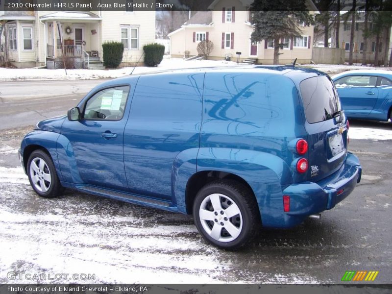 Aqua Blue Metallic / Ebony 2010 Chevrolet HHR LS Panel