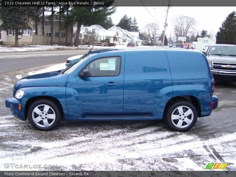 Aqua Blue Metallic / Ebony 2010 Chevrolet HHR LS Panel