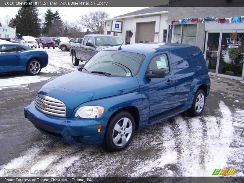 Aqua Blue Metallic / Ebony 2010 Chevrolet HHR LS Panel