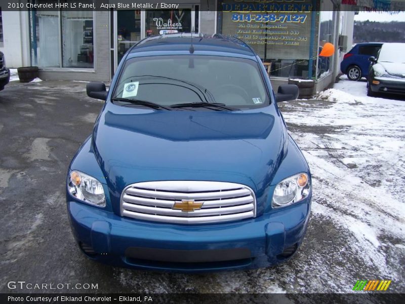 Aqua Blue Metallic / Ebony 2010 Chevrolet HHR LS Panel