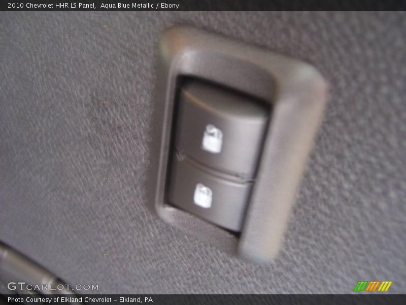 Aqua Blue Metallic / Ebony 2010 Chevrolet HHR LS Panel