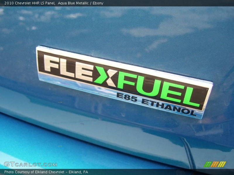 Aqua Blue Metallic / Ebony 2010 Chevrolet HHR LS Panel