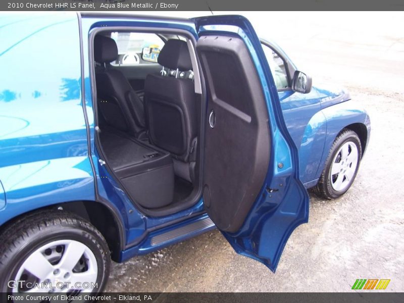Aqua Blue Metallic / Ebony 2010 Chevrolet HHR LS Panel
