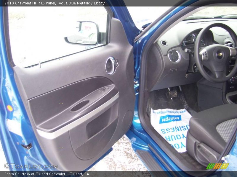 Aqua Blue Metallic / Ebony 2010 Chevrolet HHR LS Panel