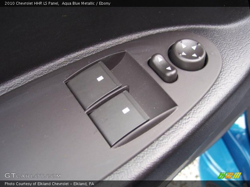 Aqua Blue Metallic / Ebony 2010 Chevrolet HHR LS Panel