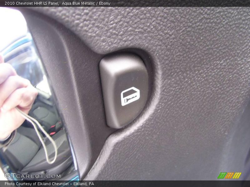 Aqua Blue Metallic / Ebony 2010 Chevrolet HHR LS Panel