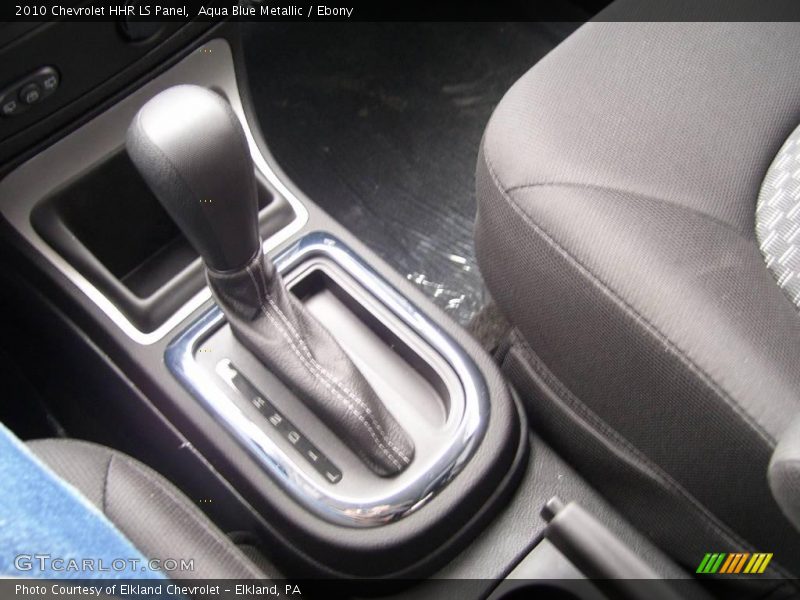 Aqua Blue Metallic / Ebony 2010 Chevrolet HHR LS Panel