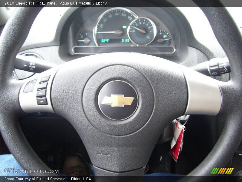 Aqua Blue Metallic / Ebony 2010 Chevrolet HHR LS Panel