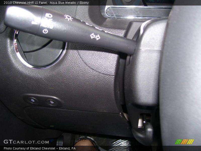 Aqua Blue Metallic / Ebony 2010 Chevrolet HHR LS Panel