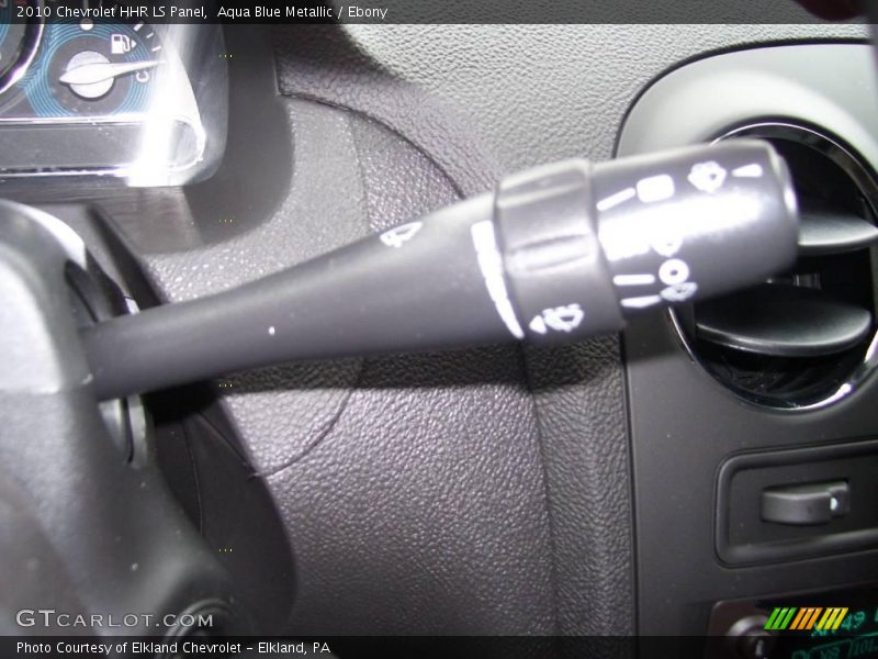Aqua Blue Metallic / Ebony 2010 Chevrolet HHR LS Panel