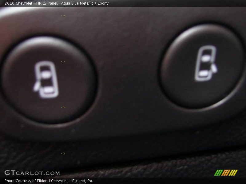 Aqua Blue Metallic / Ebony 2010 Chevrolet HHR LS Panel
