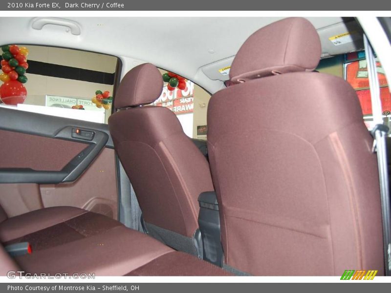 Dark Cherry / Coffee 2010 Kia Forte EX