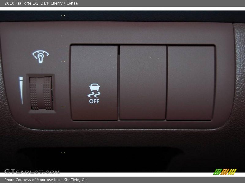 Dark Cherry / Coffee 2010 Kia Forte EX