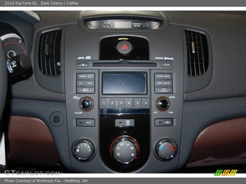 Dark Cherry / Coffee 2010 Kia Forte EX