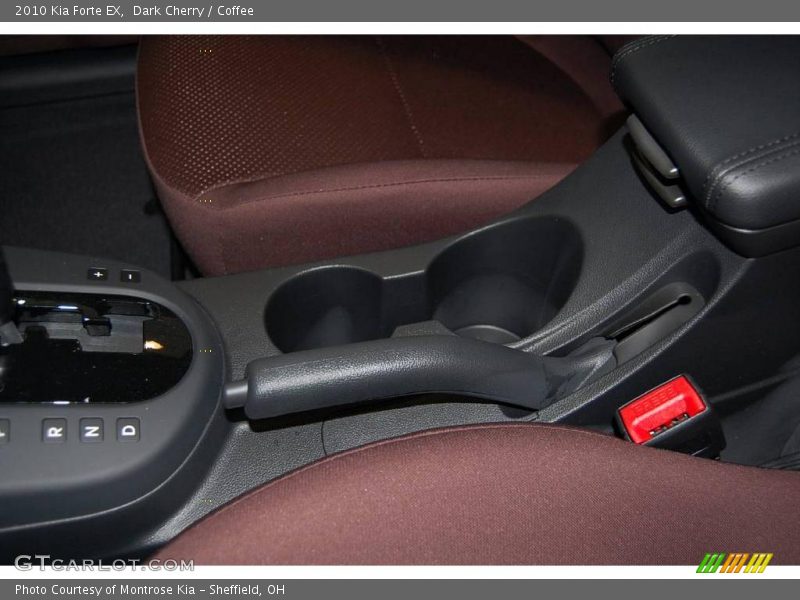 Dark Cherry / Coffee 2010 Kia Forte EX