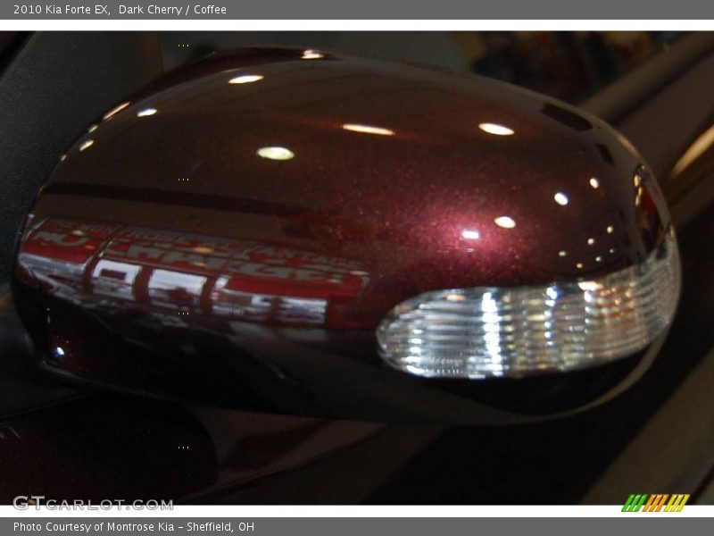 Dark Cherry / Coffee 2010 Kia Forte EX