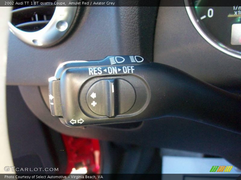 Amulet Red / Aviator Grey 2002 Audi TT 1.8T quattro Coupe