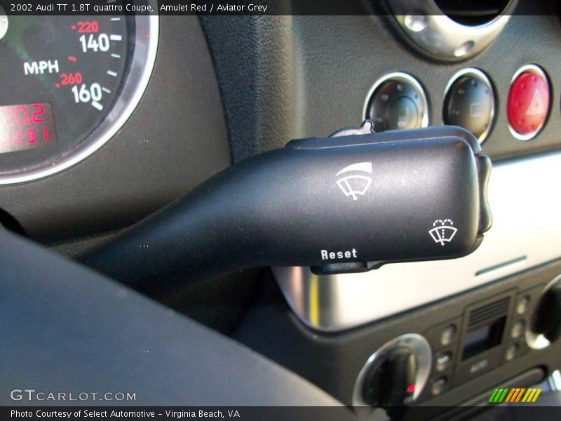Amulet Red / Aviator Grey 2002 Audi TT 1.8T quattro Coupe