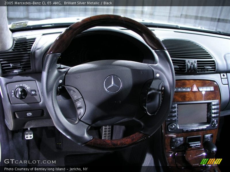 Brilliant Silver Metallic / Black 2005 Mercedes-Benz CL 65 AMG