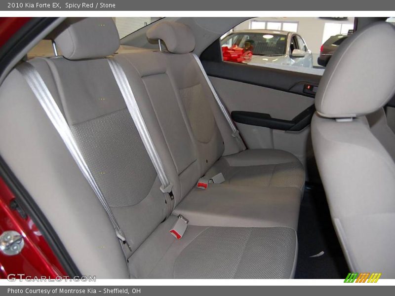 Spicy Red / Stone 2010 Kia Forte EX
