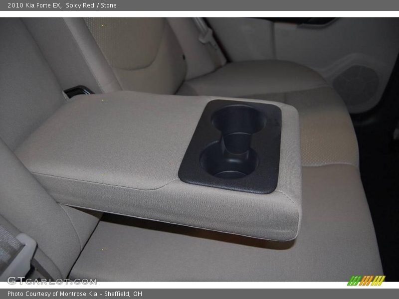 Spicy Red / Stone 2010 Kia Forte EX