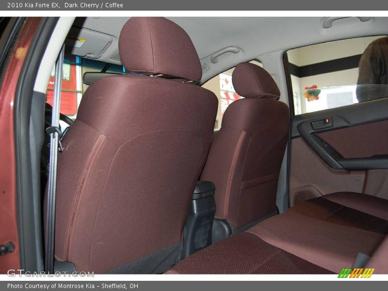 Dark Cherry / Coffee 2010 Kia Forte EX