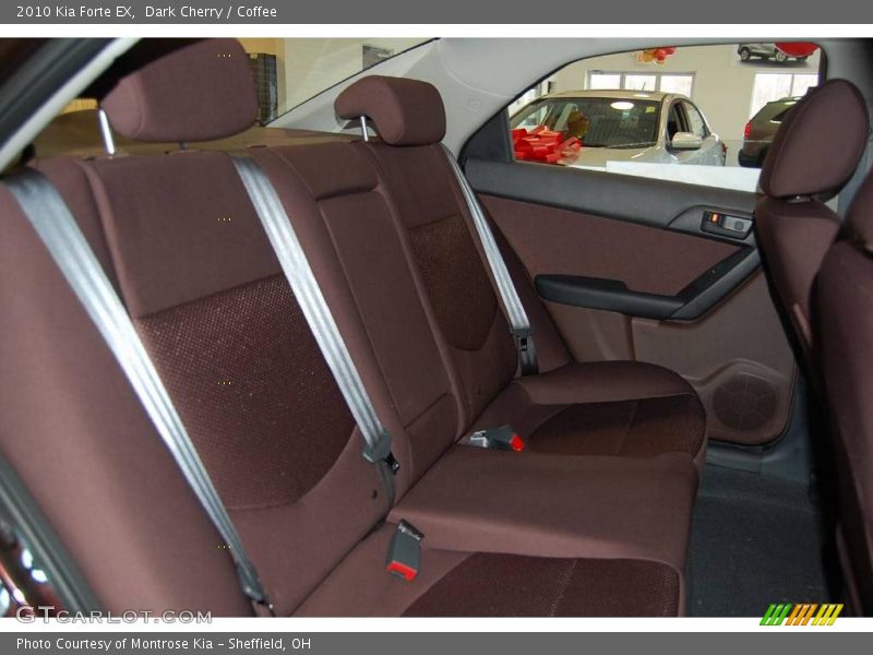 Dark Cherry / Coffee 2010 Kia Forte EX