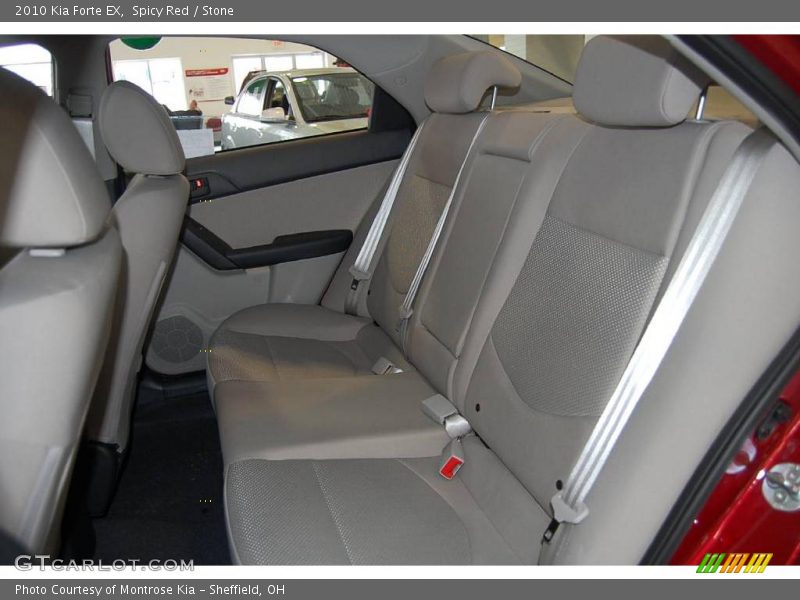 Spicy Red / Stone 2010 Kia Forte EX
