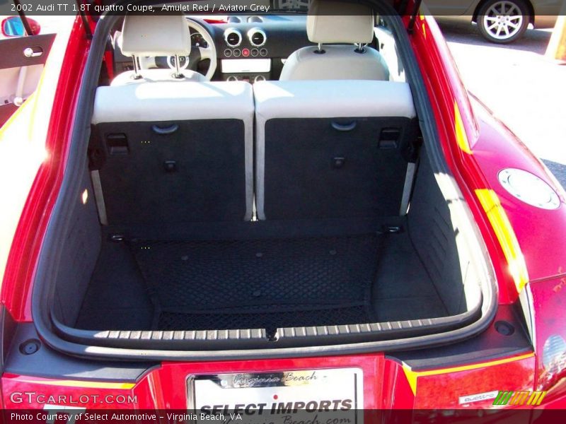 Amulet Red / Aviator Grey 2002 Audi TT 1.8T quattro Coupe