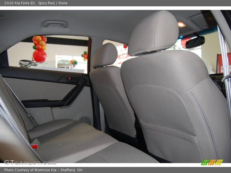 Spicy Red / Stone 2010 Kia Forte EX