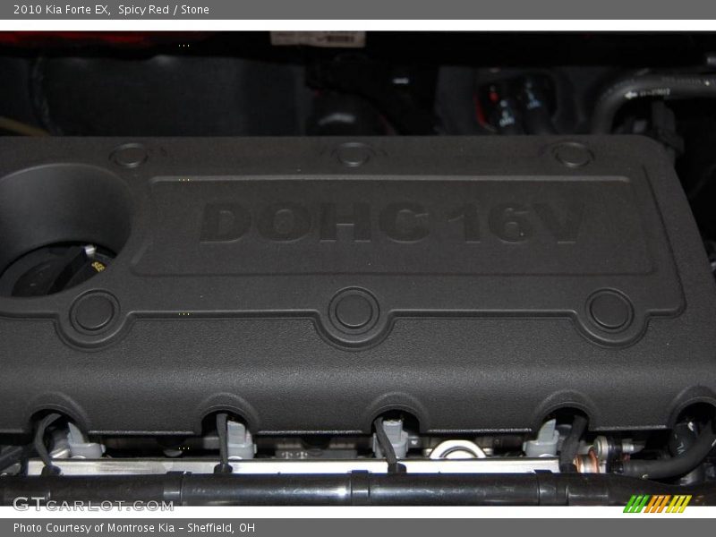 Spicy Red / Stone 2010 Kia Forte EX