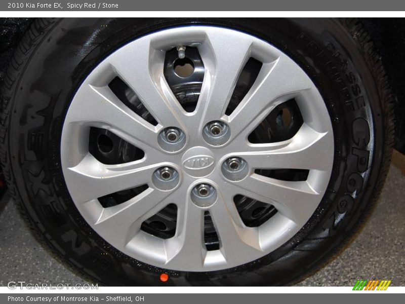Spicy Red / Stone 2010 Kia Forte EX