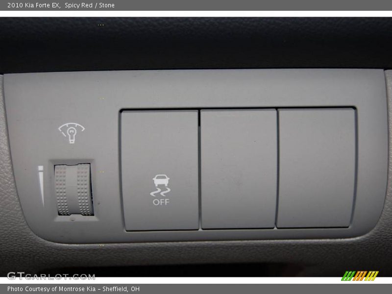 Spicy Red / Stone 2010 Kia Forte EX