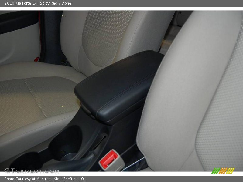Spicy Red / Stone 2010 Kia Forte EX