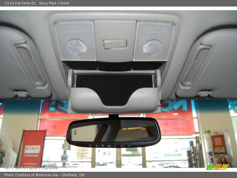 Spicy Red / Stone 2010 Kia Forte EX