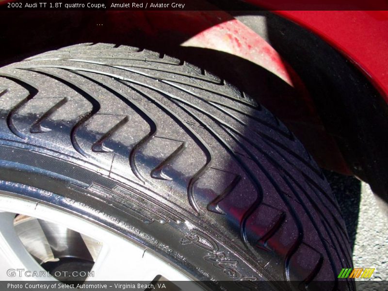Amulet Red / Aviator Grey 2002 Audi TT 1.8T quattro Coupe