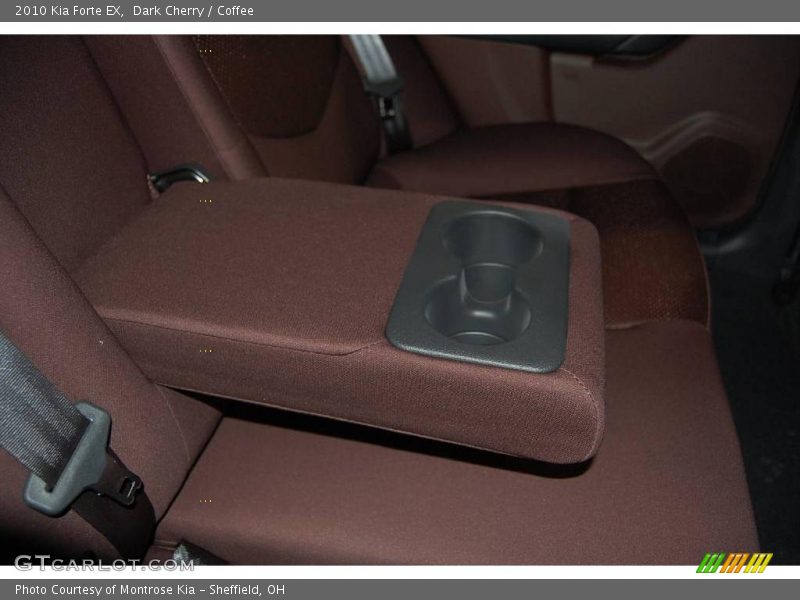 Dark Cherry / Coffee 2010 Kia Forte EX